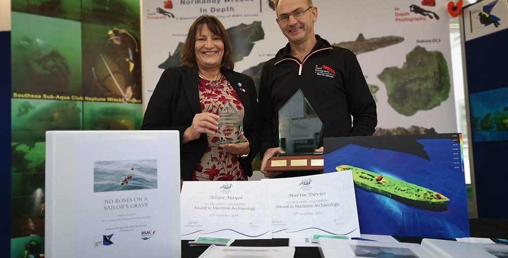 Award For Helping To Find A Lost D-Day Wreck