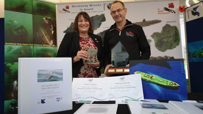 Award For Helping To Find A Lost D-Day Wreck