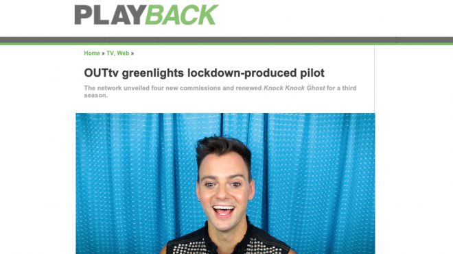 OUTtv Greenlights Lockdown-Produced Pilot