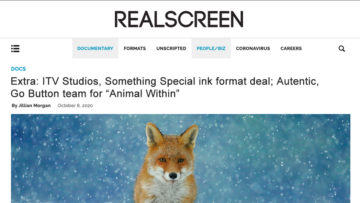 Autentic, Go Button team for “Animal Within”