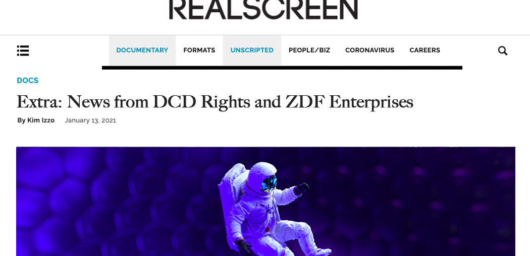 Extra: News from DCD Rights and ZDF Enterprises