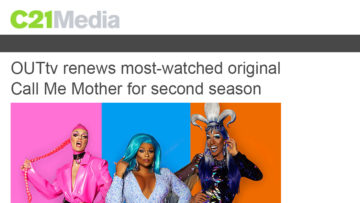 OUTtv renews most-watched original Call Me Mother for second season