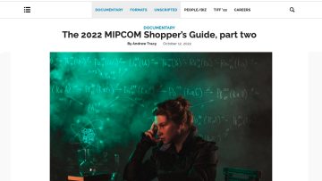 Deadly Science – The 2022 MIPCOM Shopper’s Guide
