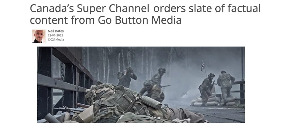 Canada’s Super Channel orders slate of factual content from Go Button Media